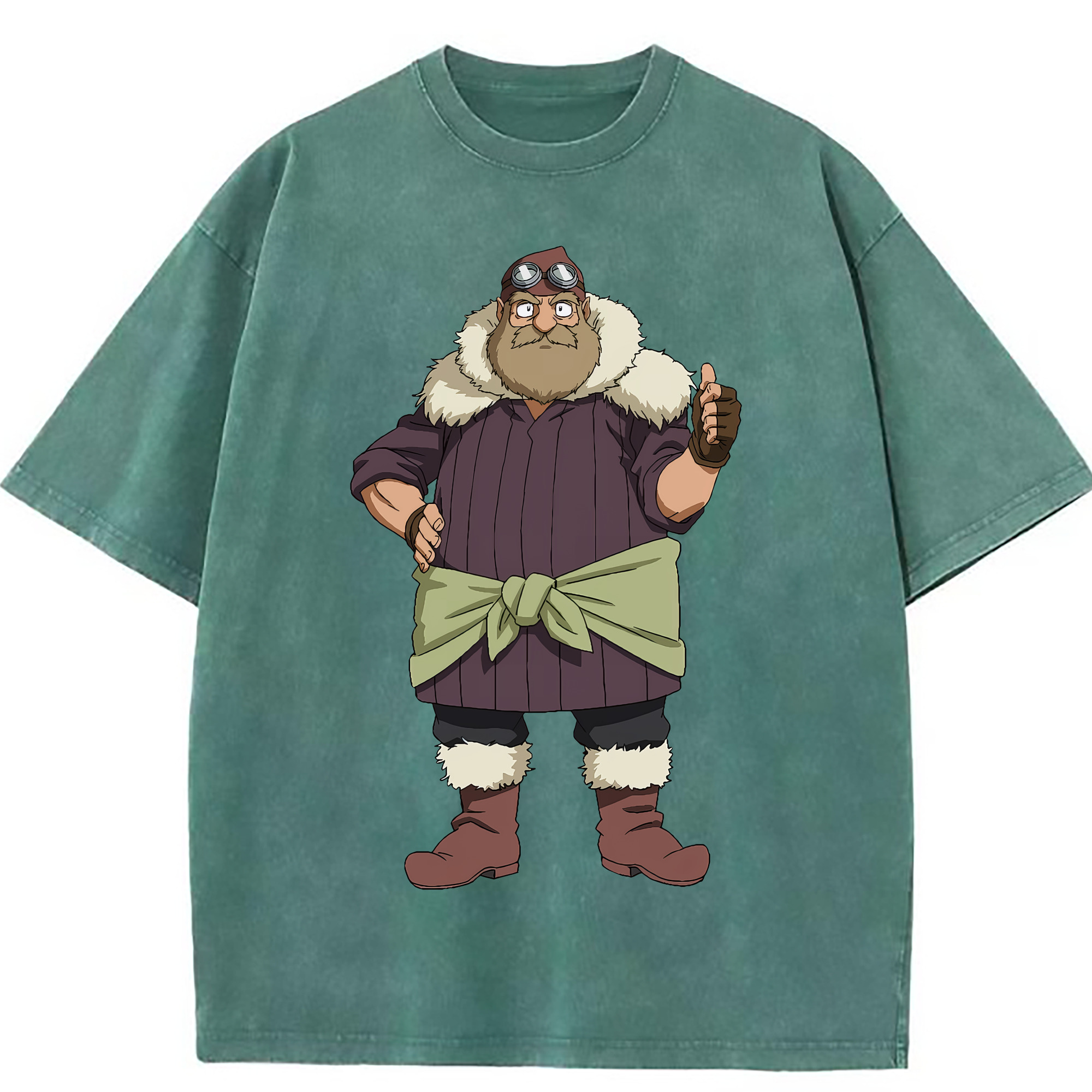 （画像用） 転スラ Regarding Reincarnated to Slime 綿100% ヴィンテージ風 半袖Tシャツ（フロントプリント）
